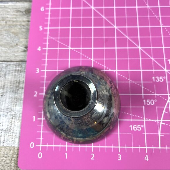 Oneida Silversmiths Silver Plated Art Deco MCM Candle Holders Set of 4 Vintage - Picture 6 of 13